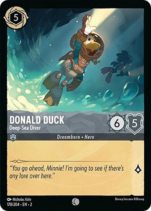 Donald Duck - Deep-Sea Diver 178/204 (Rise of the Floodborn)