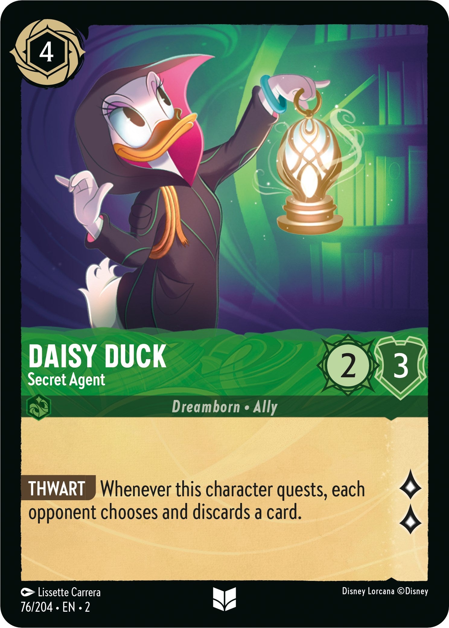 Daisy Duck - Secret Agent 76/204 (Rise of the Floodborn)
