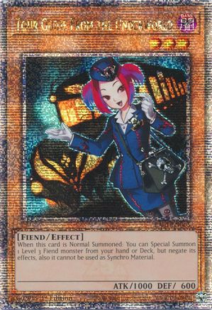Tour Guide From the Underworld (Quarter Century Secret Rare) [RA01-EN005] - (Quarter Century Secret Rare)  1st Edition