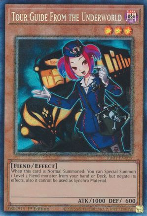 Tour Guide From the Underworld  [RA01-EN005] - (Prismatic Collector's Rare)  1st Edition