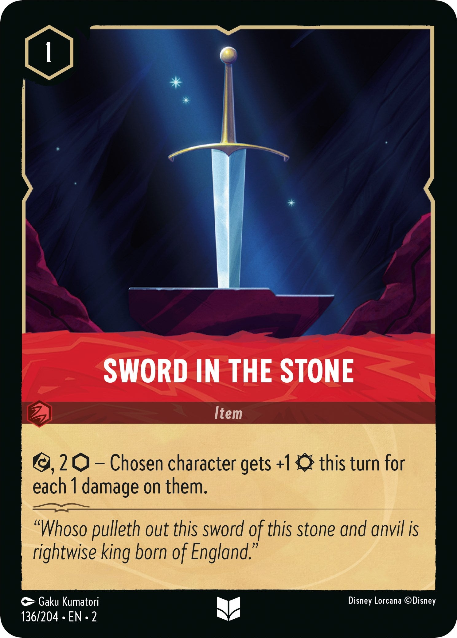 Sword in the Stone 136/204 (Rise of the Floodborn)