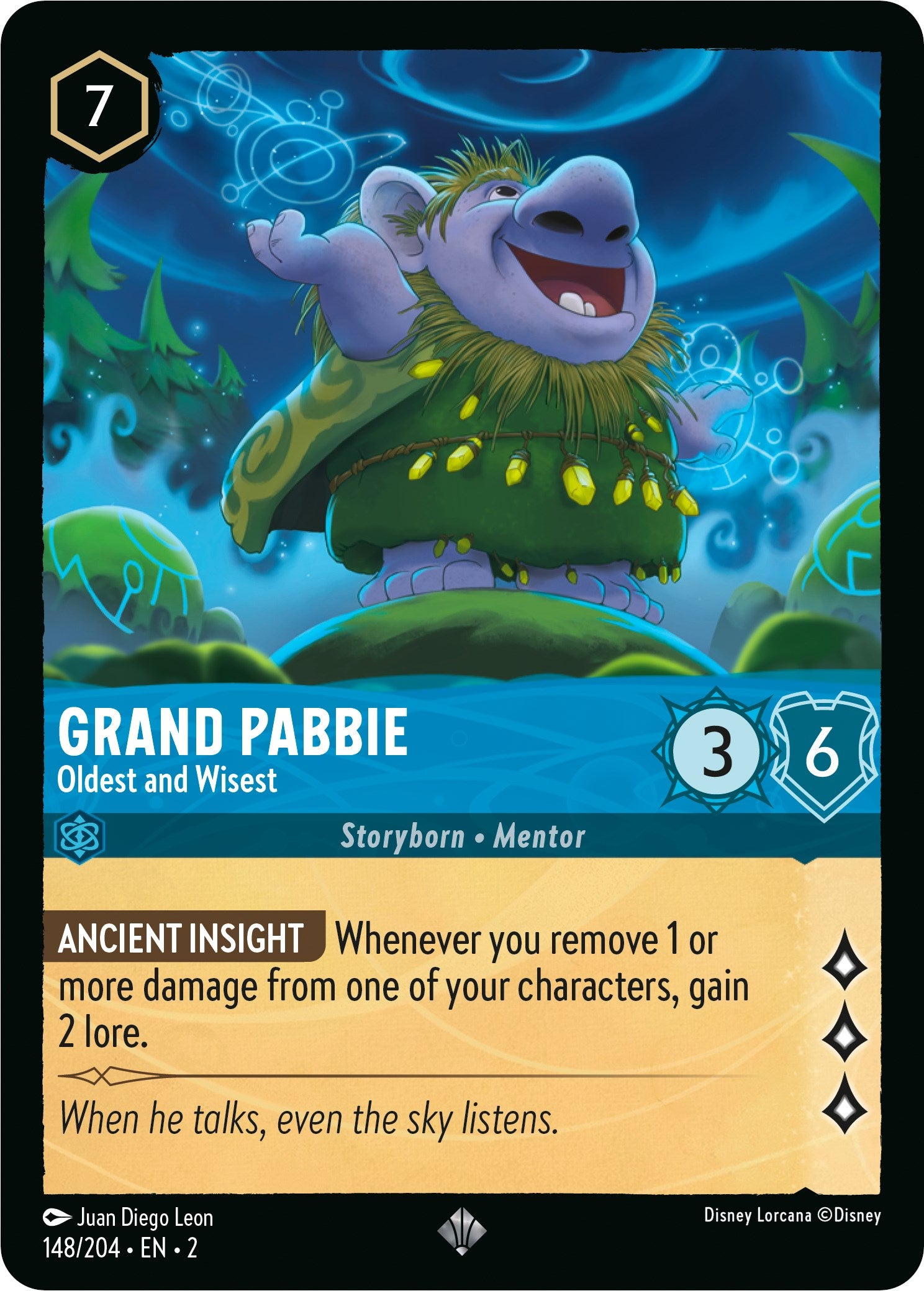 Grand Pabbie - Oldest and Wisest 148/204 (Rise of the Floodborn)