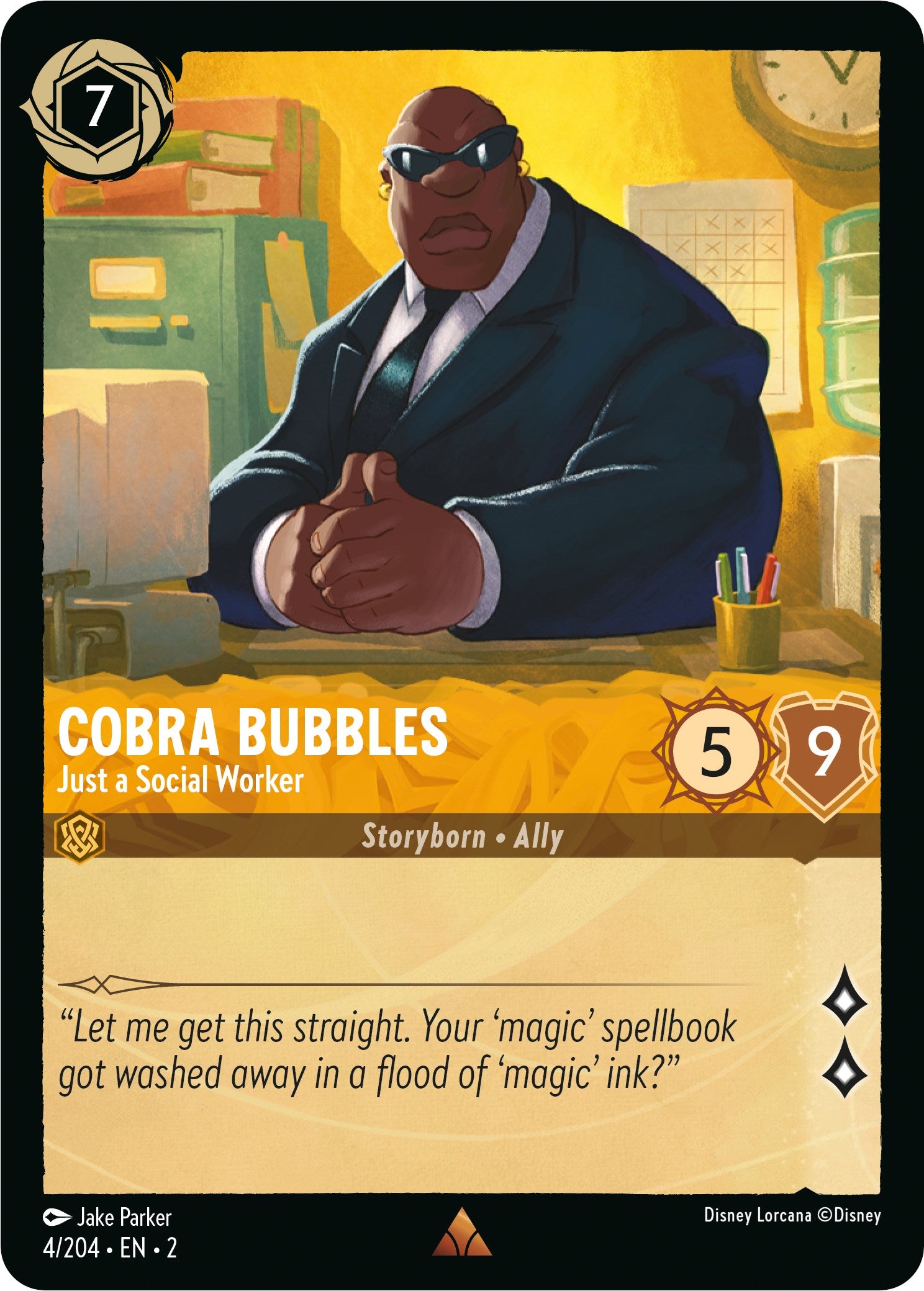 Cobra Bubbles - Just a Social Worker 4/204 (Rise of the Floodborn)