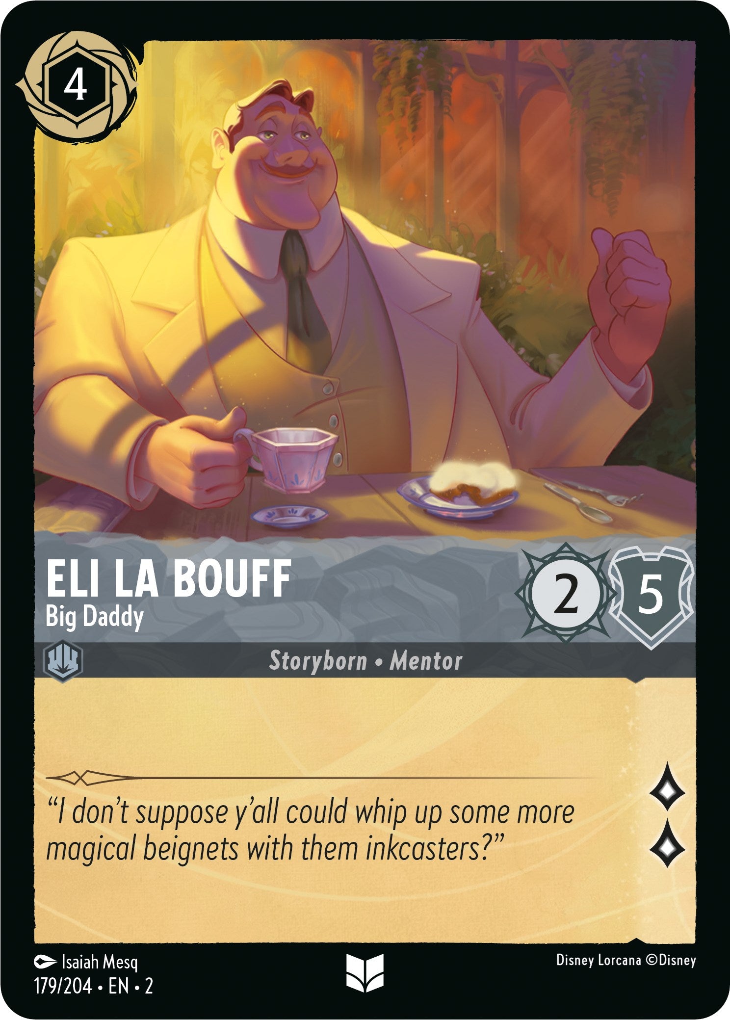 Eli La Bouff - Big Daddy 179/204 (Rise of the Floodborn)