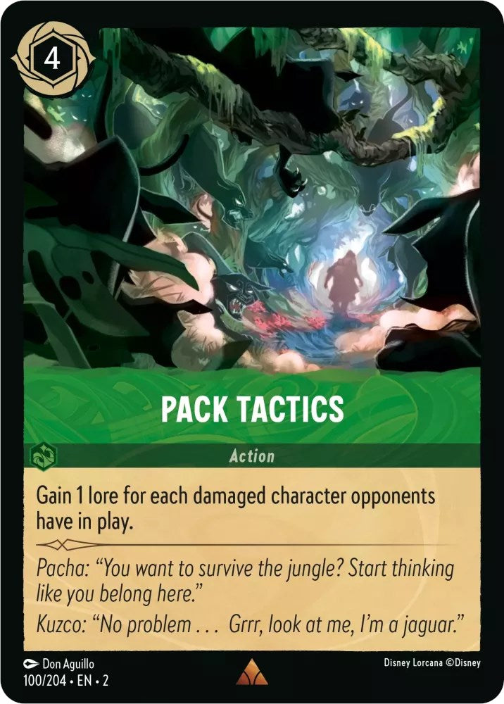 Pack Tactics 100/204 (Rise of the Floodborn) Cold Foil