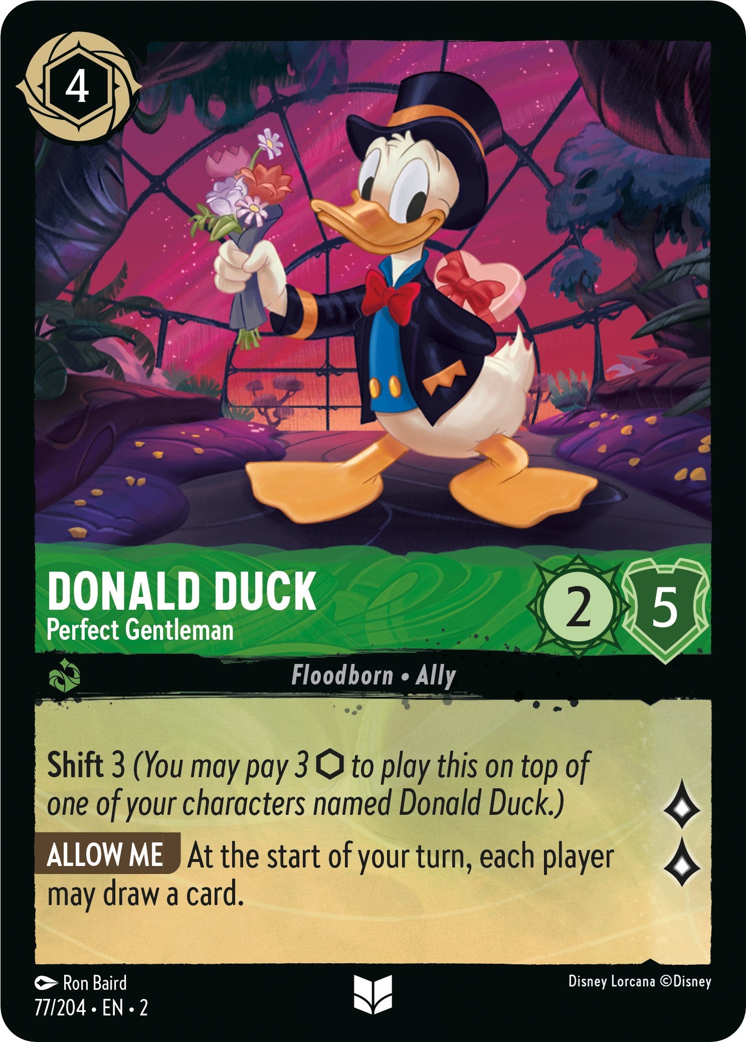 Donald Duck - Perfect Gentleman 77/204 (Rise of the Floodborn)
