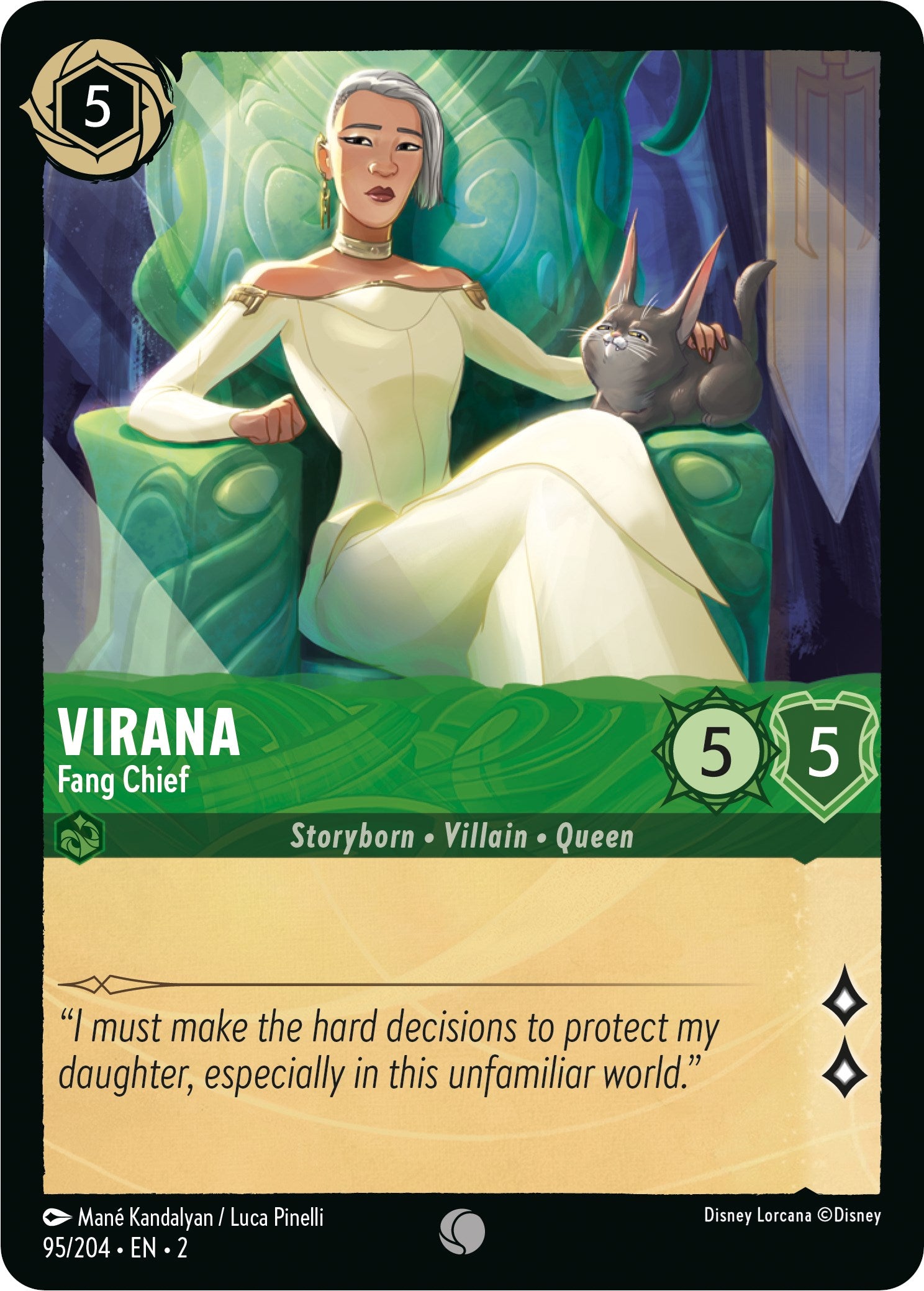 Virana - Fang Chief 95/204 (Rise of the Floodborn) Cold Foil