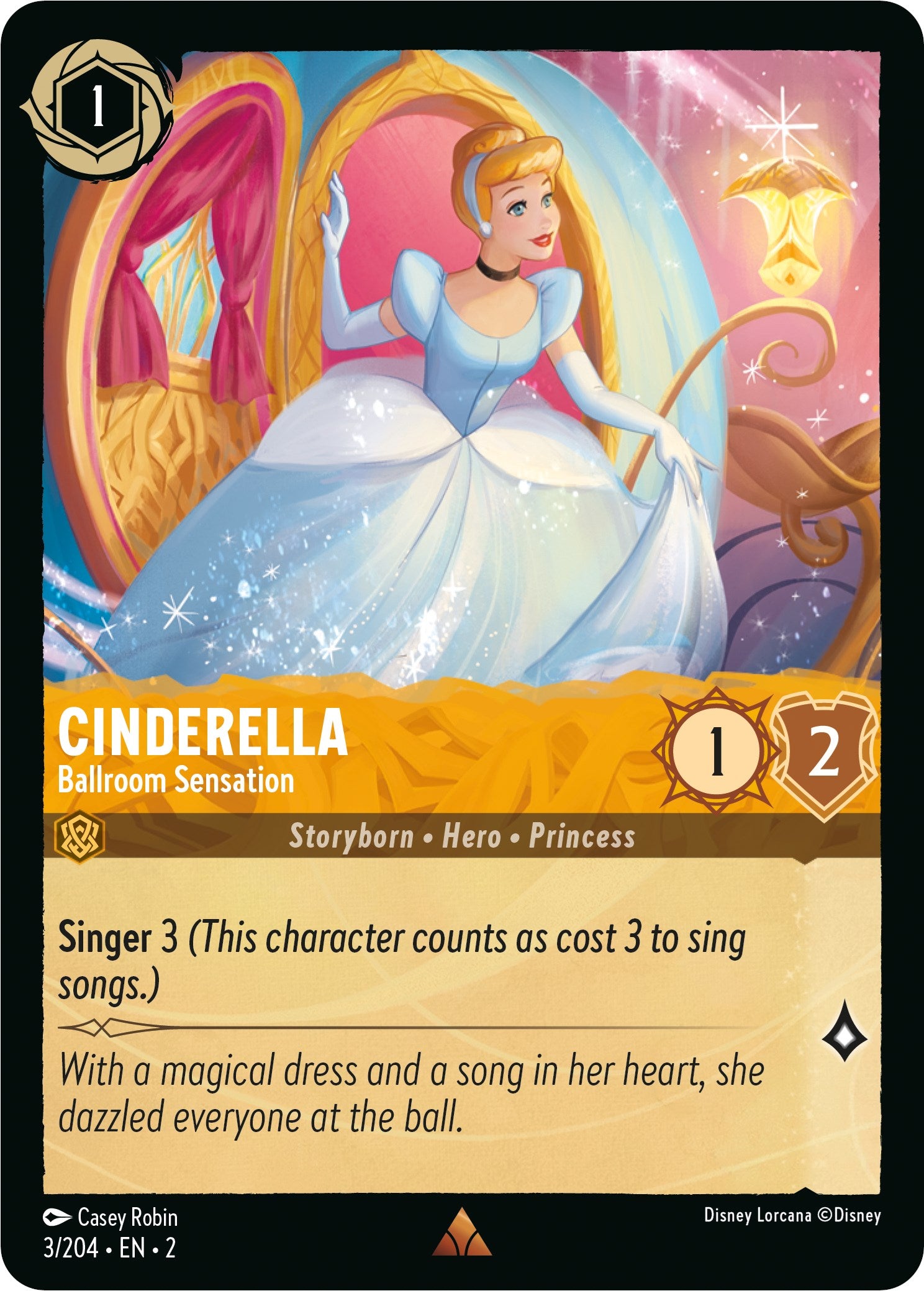 Cinderella - Ballroom Sensation 3/204 (Rise of the Floodborn)