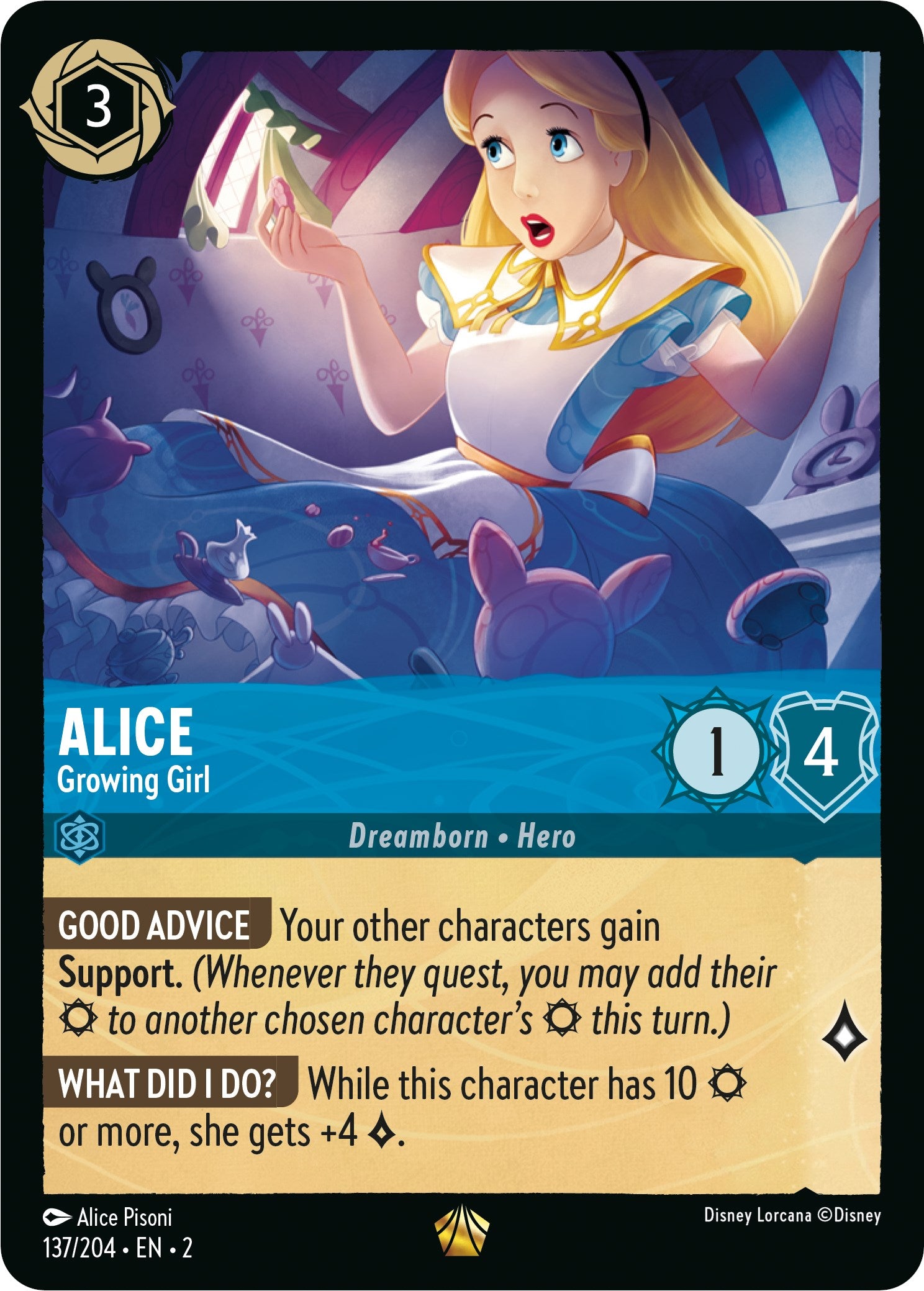 Alice - Growing Girl 137/204 (Rise of the Floodborn)