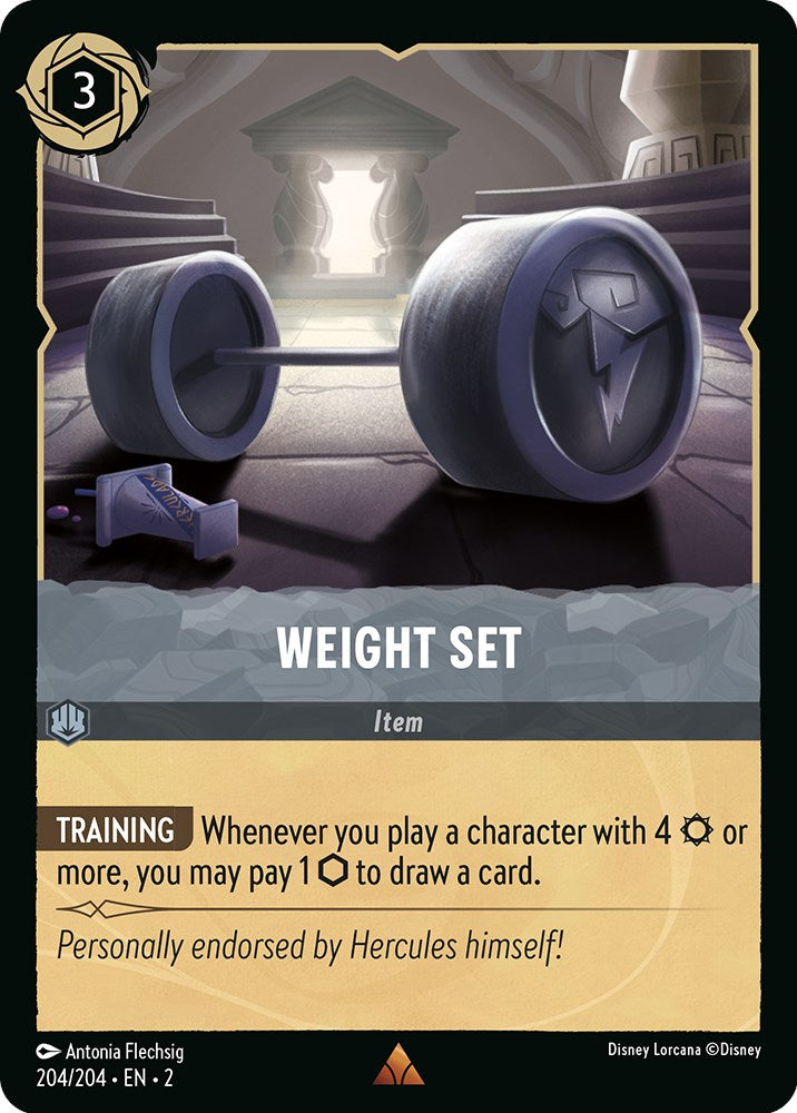 Weight Set 204/204 (Rise of the Floodborn) Cold Foil