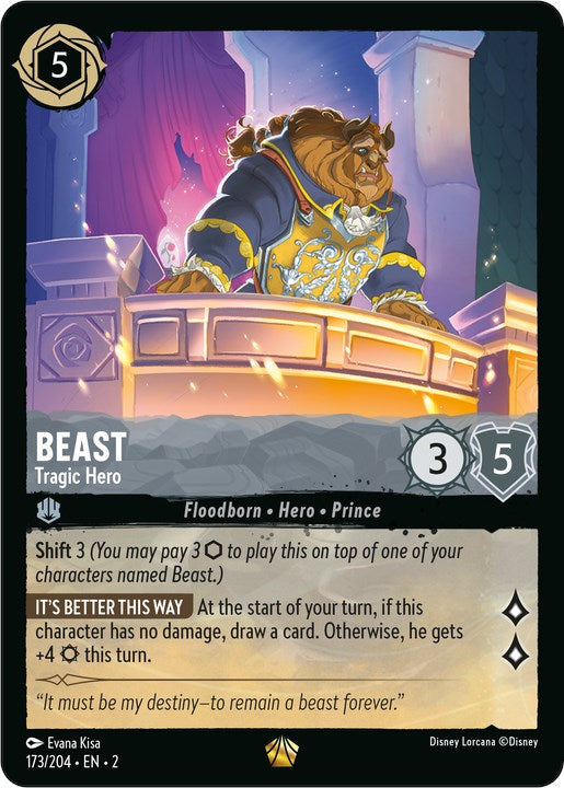 Beast - Tragic Hero 173/204 (Rise of the Floodborn)