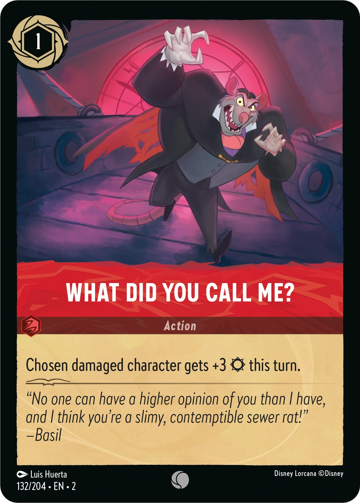 What Did You Call Me? 132/204 (Rise of the Floodborn) Cold Foil