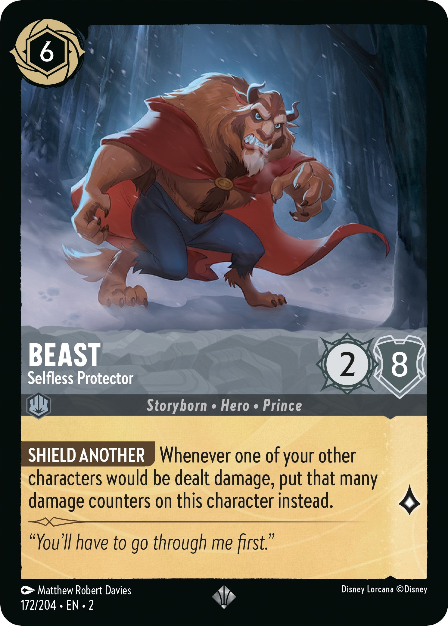 Beast - Selfless Protector 172/204 (Rise of the Floodborn)