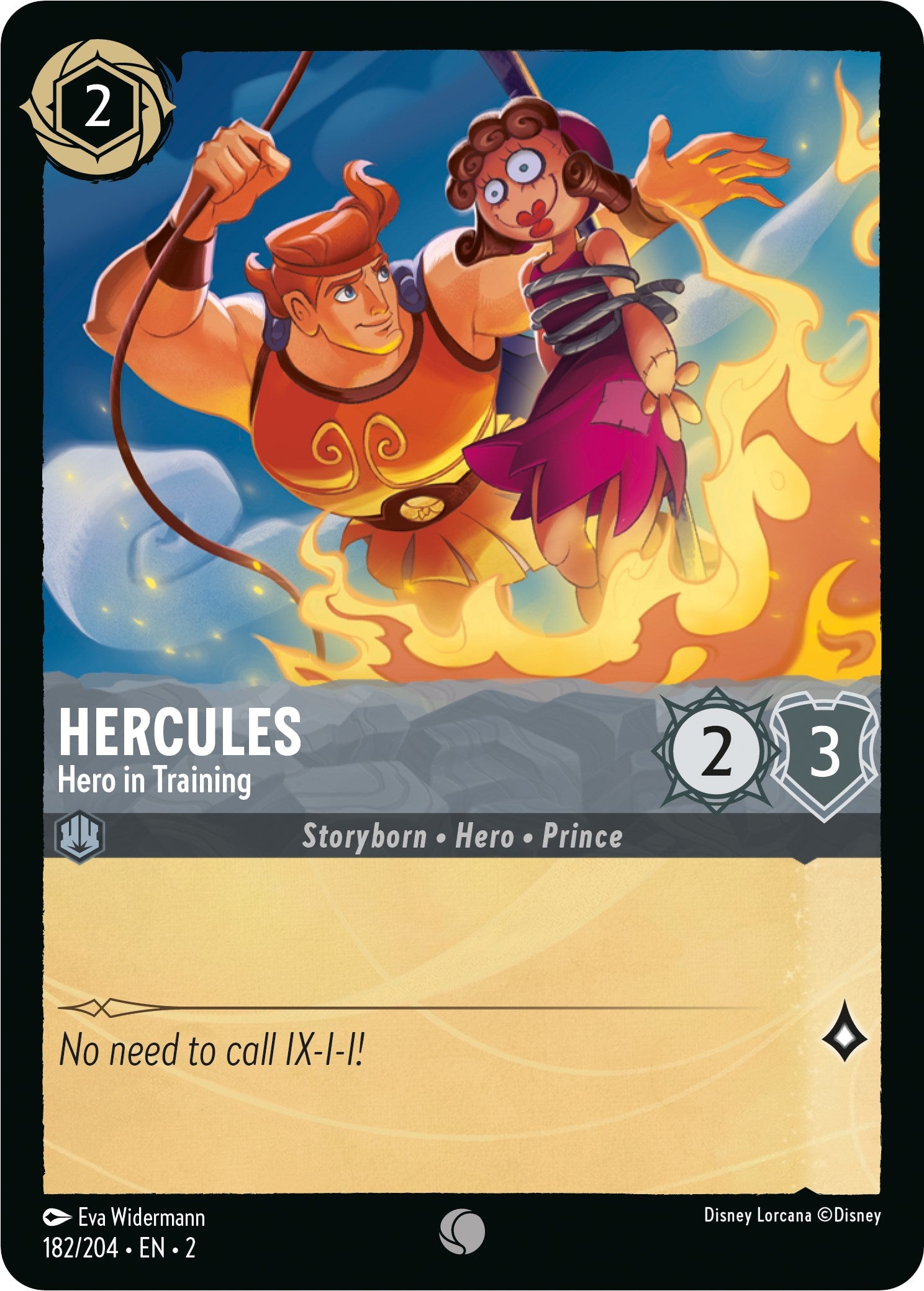 Hercules - Hero in Training 182/204 (Rise of the Floodborn)