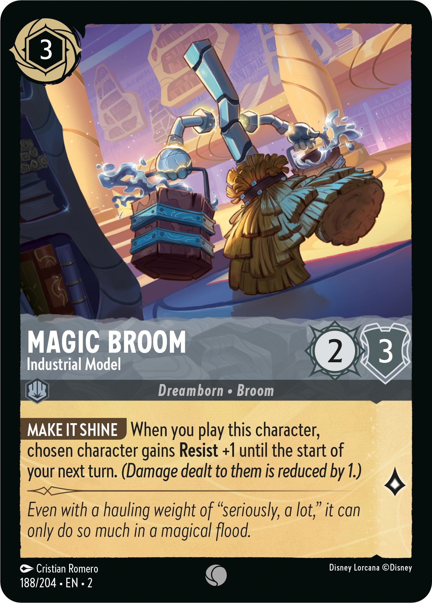 Magic Broom - Industrial Model 188/204 (Rise of the Floodborn)