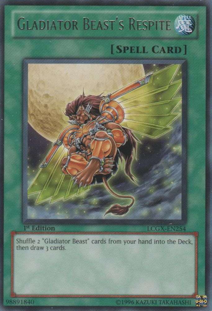 Gladiator Beast's Respite [LCGX-EN254] Rare - Duel Kingdom