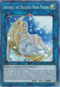 Artemis, the Magistus Moon Maiden (CR) [GEIM-EN008] Collector's Rare - Duel Kingdom