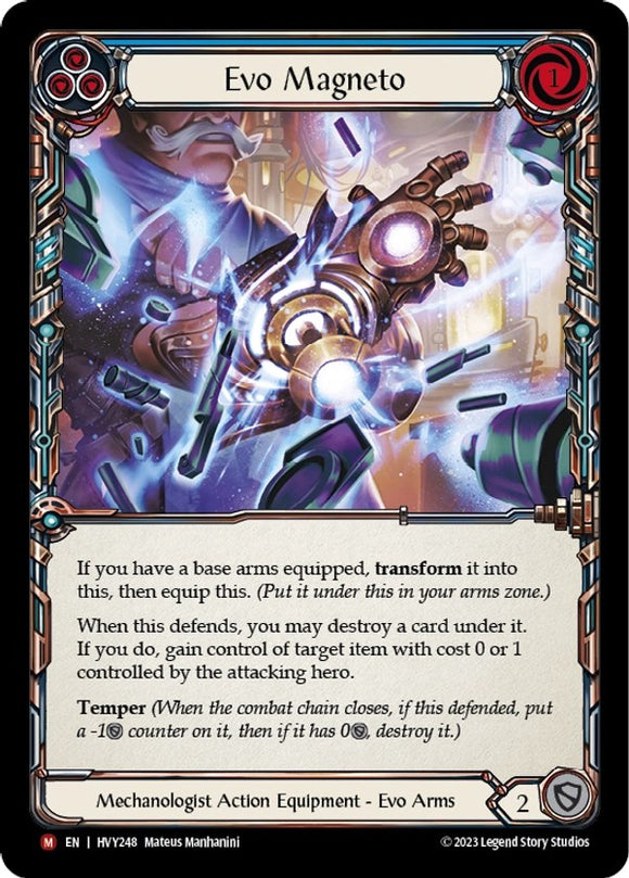 Evo Magneto [HVY248] (Heavy Hitters) Cold Foil