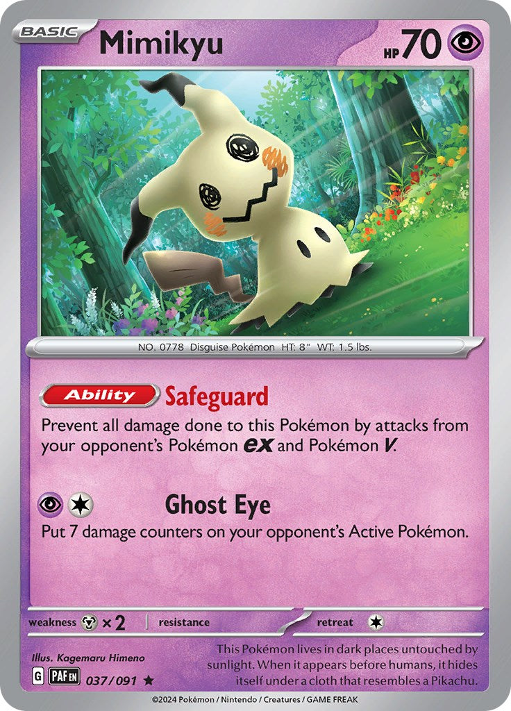 Mimikyu [037/091] - (Paldean Fates)