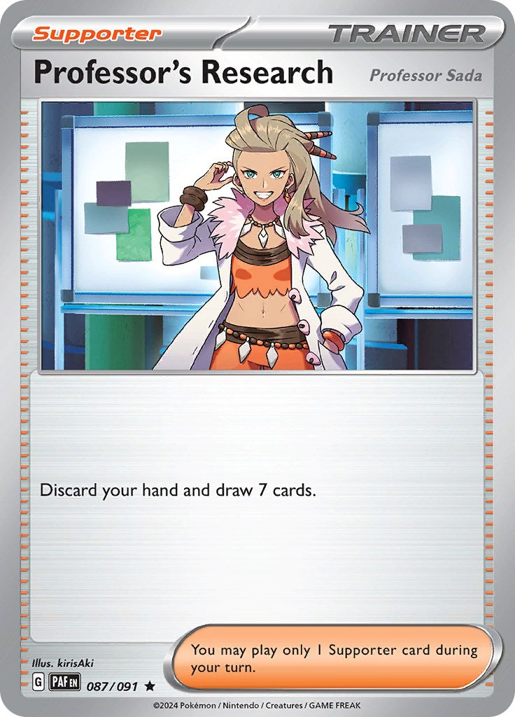 Professor's Research [87/091] - (Paldean Fates) Holofoil