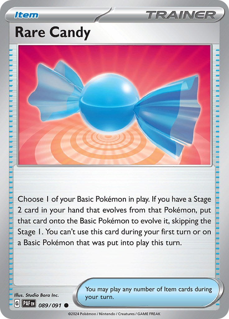 Rare Candy [089/091] - (Paldean Fates) Reverse Holofoil