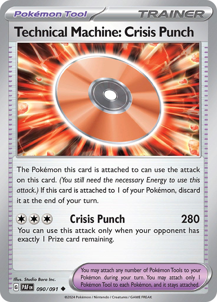 Technical Machine: Crisis Punch [90/091] - (Paldean Fates)