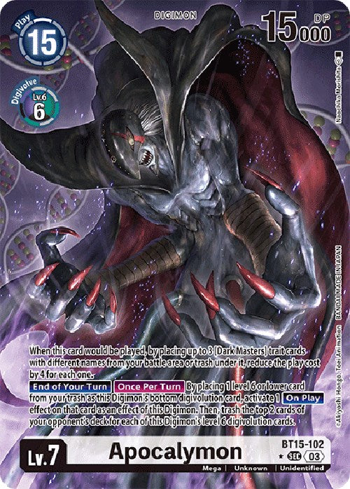 Apocalymon (Alternate Art) [BT15-102] [Exceed Apocalypse] Foil