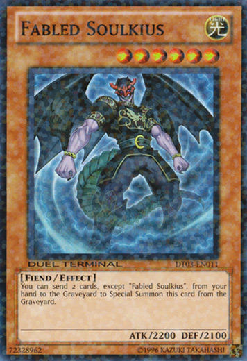 Fabled Soulkius [DT03-EN011] Super Rare - Duel Kingdom