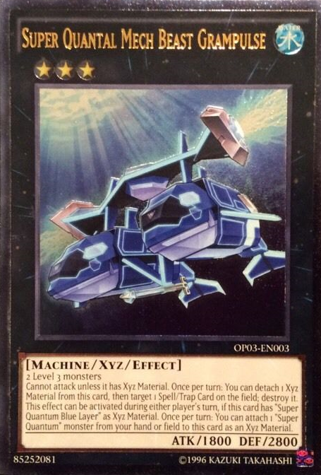 Super Quantal Mech Beast Grampulse [OP03-EN003] Ultimate Rare - Duel Kingdom