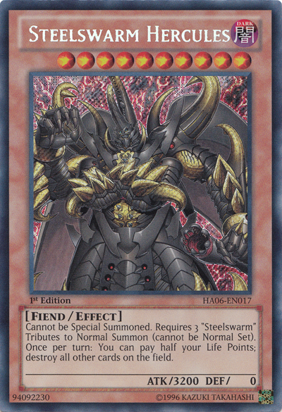 Steelswarm Hercules [HA06-EN017] Secret Rare - Duel Kingdom