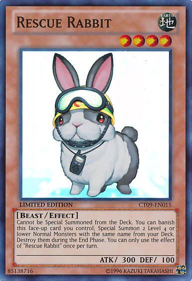 Rescue Rabbit [CT09-EN015] Super Rare - Duel Kingdom
