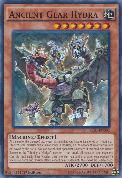 Ancient Gear Hydra [SR03-EN002] Super Rare - Duel Kingdom