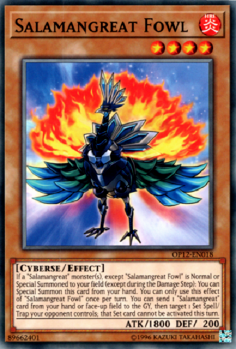 Salamangreat Fowl [OP12-EN018] Common - Duel Kingdom