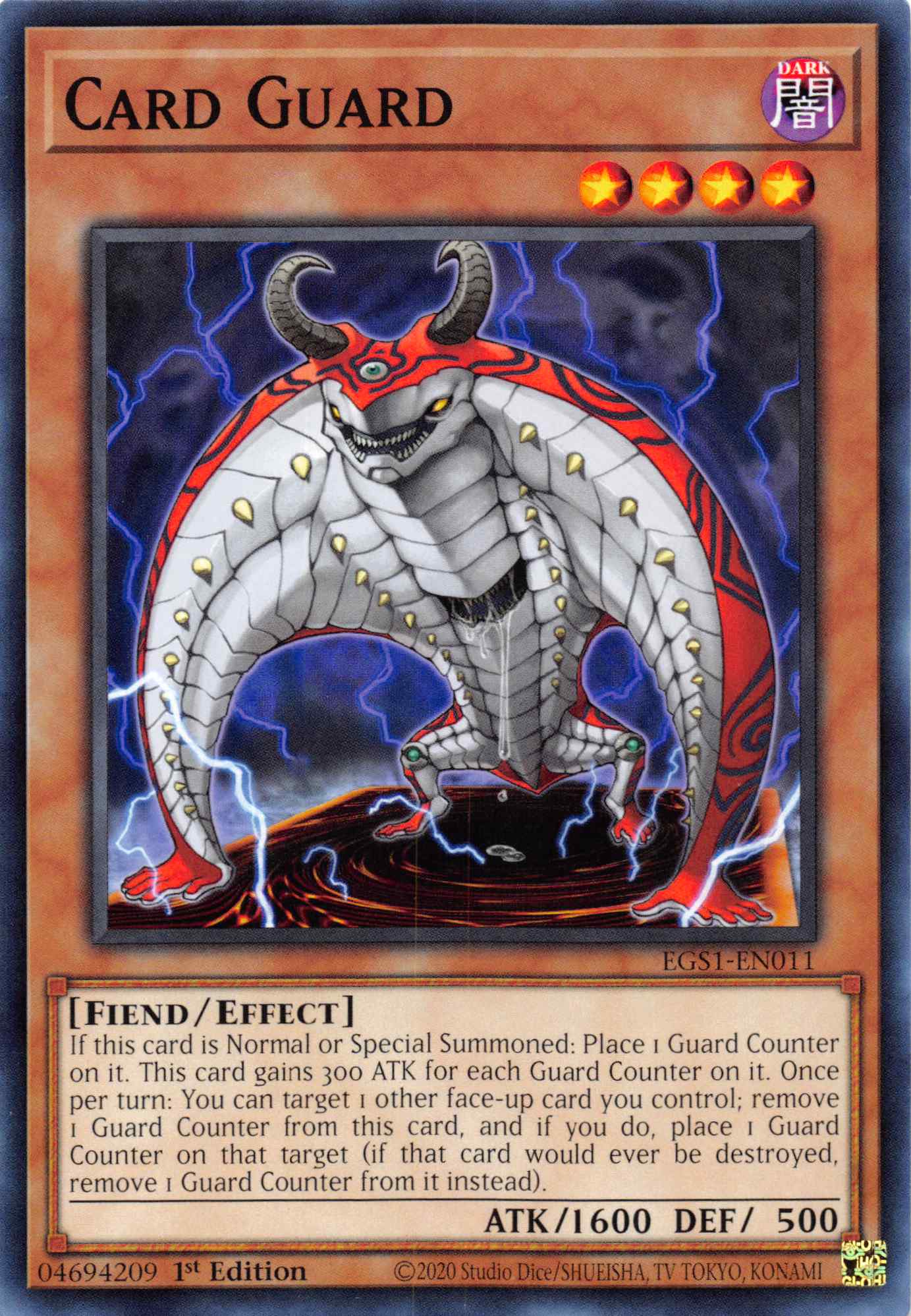 Card Guard [EGS1-EN011] Common - Duel Kingdom