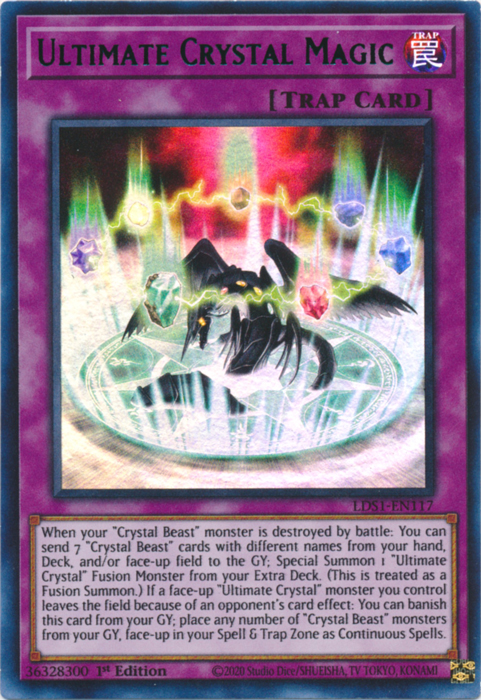 Ultimate Crystal Magic (Green) [LDS1-EN117] Ultra Rare - Duel Kingdom