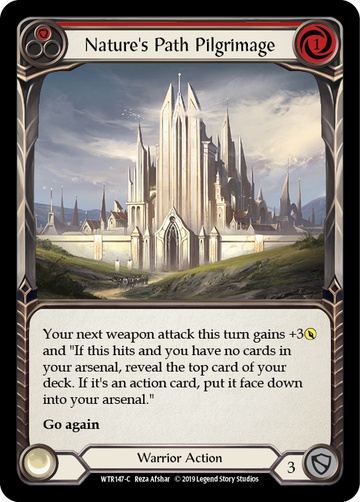 Nature's Path Pilgrimage (Red) [WTR147-C] Alpha Print Normal - Duel Kingdom