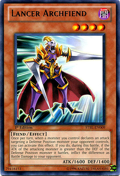 Lancer Archfiend [STBL-EN009] Rare - Duel Kingdom