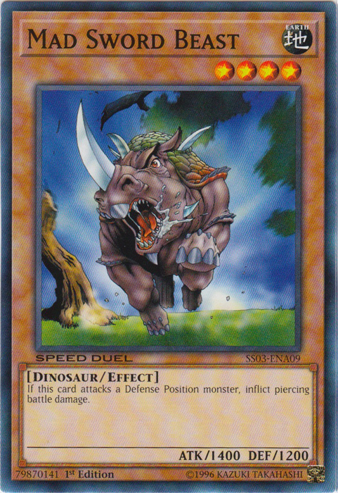 Mad Sword Beast [SS03-ENA09] Common - Duel Kingdom