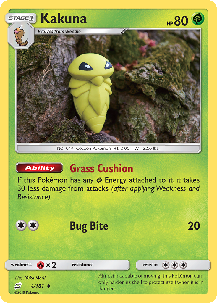 Kakuna (4/181) [Sun & Moon: Team Up] - Duel Kingdom