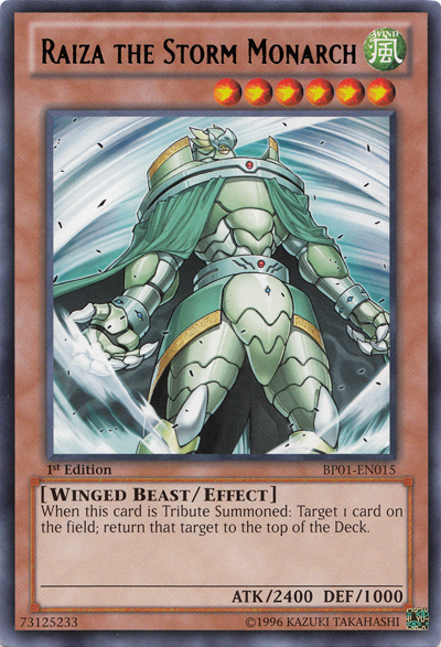 Raiza the Storm Monarch [BP01-EN015] Rare - Duel Kingdom