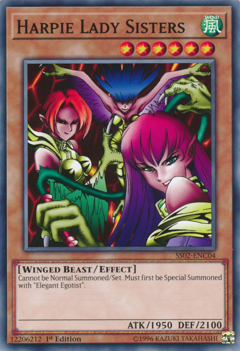 Harpie Lady Sisters [SS02-ENC04] Common - Duel Kingdom