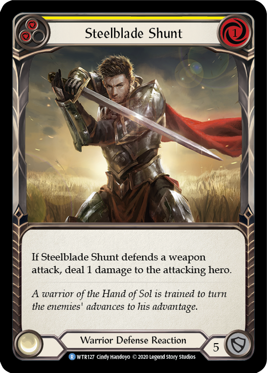 Steelblade Shunt (Yellow) [WTR127] Unlimited Normal - Duel Kingdom