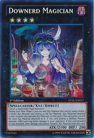 Downerd Magician [LVAL-EN057] Secret Rare - Duel Kingdom