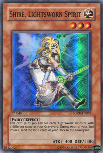 Shire, Lightsworn Spirit [SOVR-EN082] Super Rare - Duel Kingdom