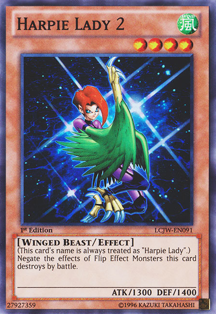Harpie Lady 2 [LCJW-EN091] Super Rare - Duel Kingdom