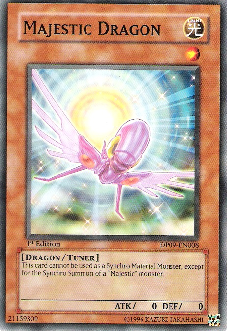 Majestic Dragon [DP09-EN008] Common - Duel Kingdom