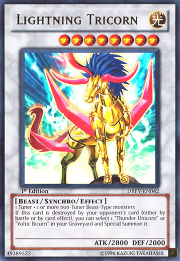 Lightning Tricorn [DREV-EN042] Ultra Rare - Duel Kingdom