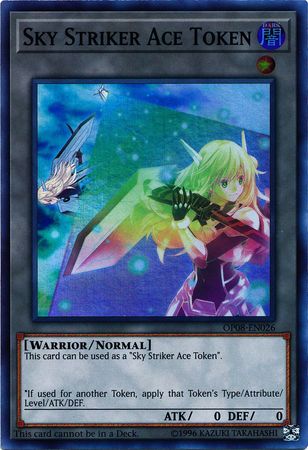 Sky Striker Ace Token [OP08-EN026] Super Rare - Duel Kingdom