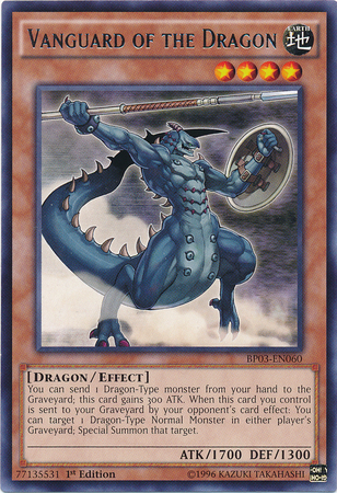 Vanguard of the Dragon [BP03-EN060] Rare - Duel Kingdom