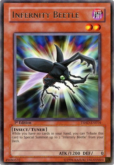 Infernity Beetle [TSHD-EN014] Rare - Duel Kingdom